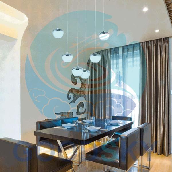 6 Heads LED ”Apple“ Pendant Light