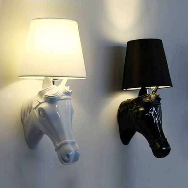 'Horses' Hotel Project Wall Light